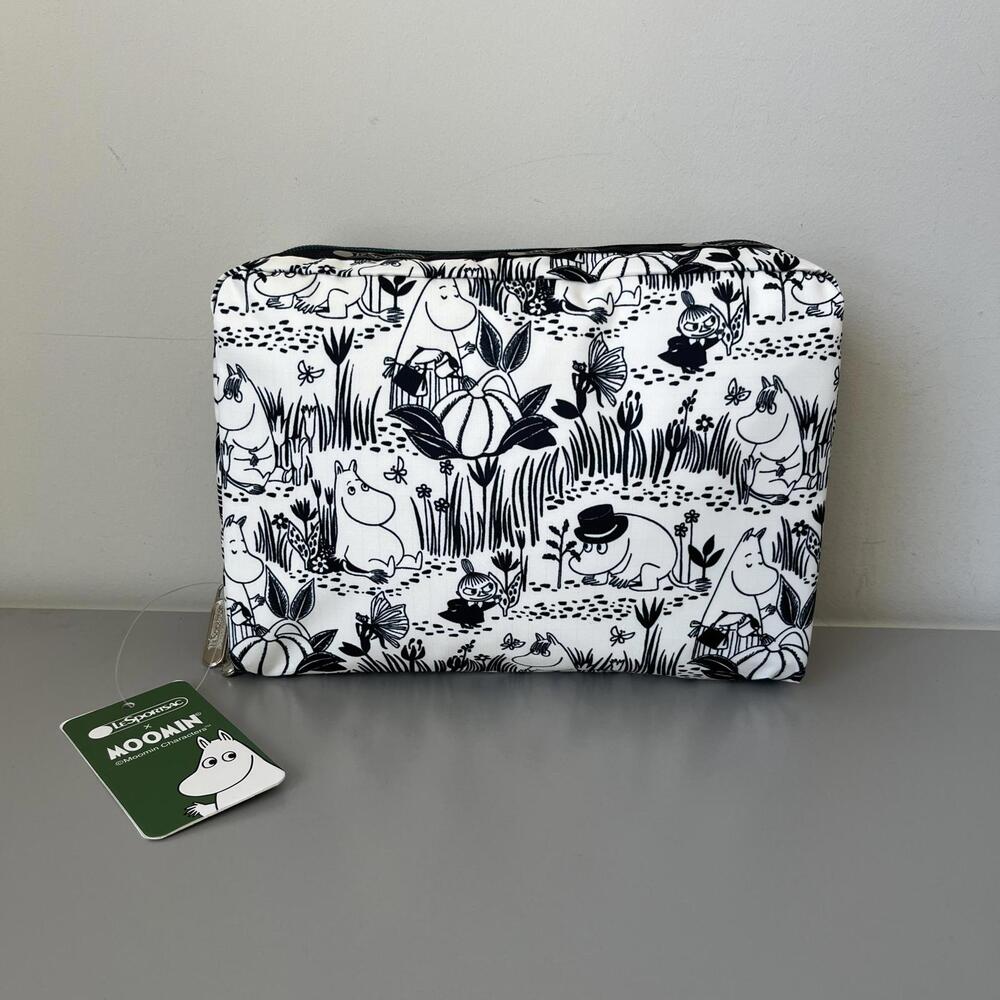 Lesportsac Moomin Extra Large Rectangular Cosmeti… - image 3